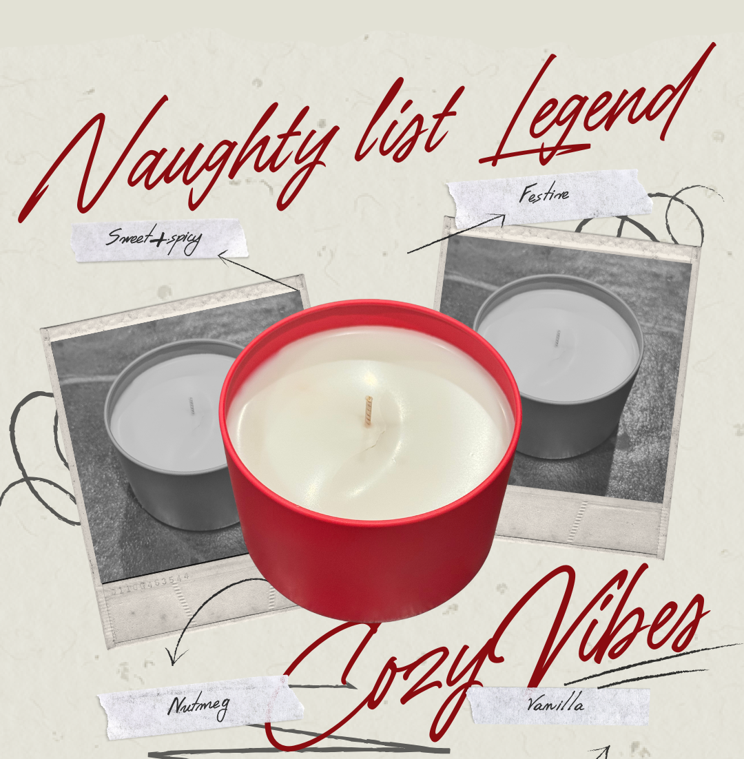 Naughty List Legend Candle
