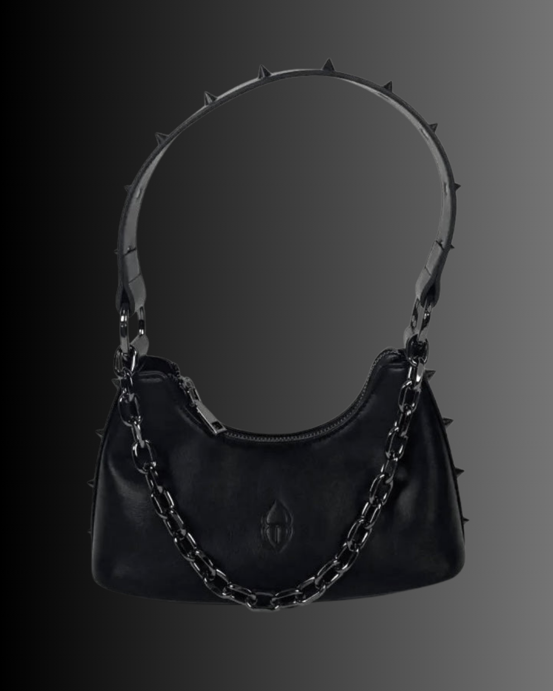 Black Spiked Purse Preorder