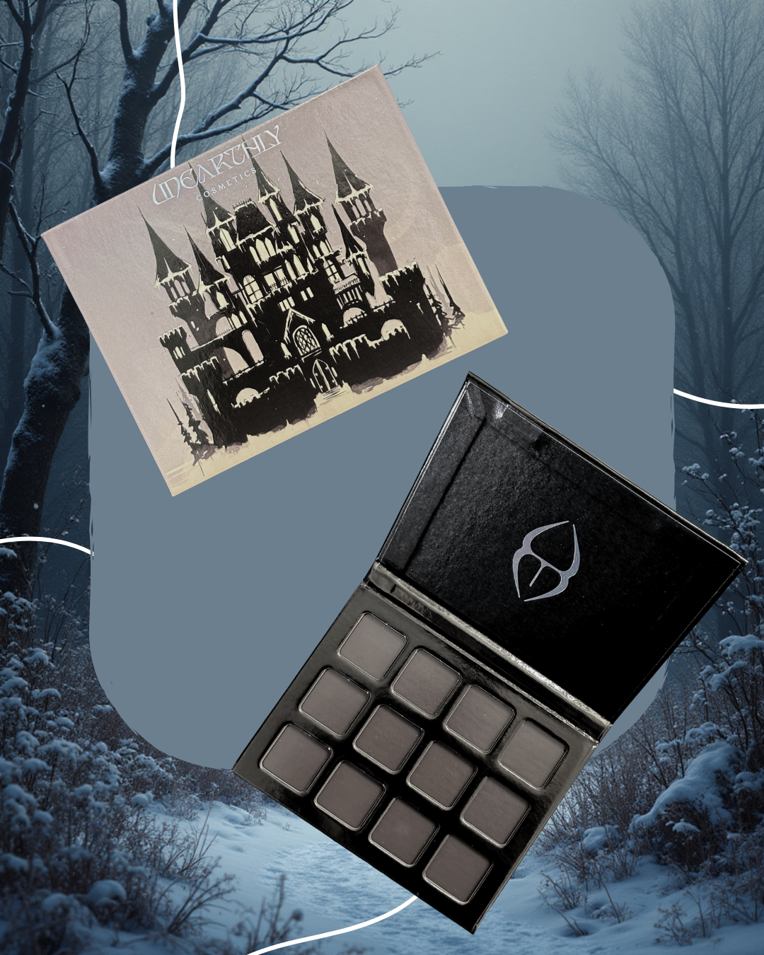 Winter Empty Magnetic palette