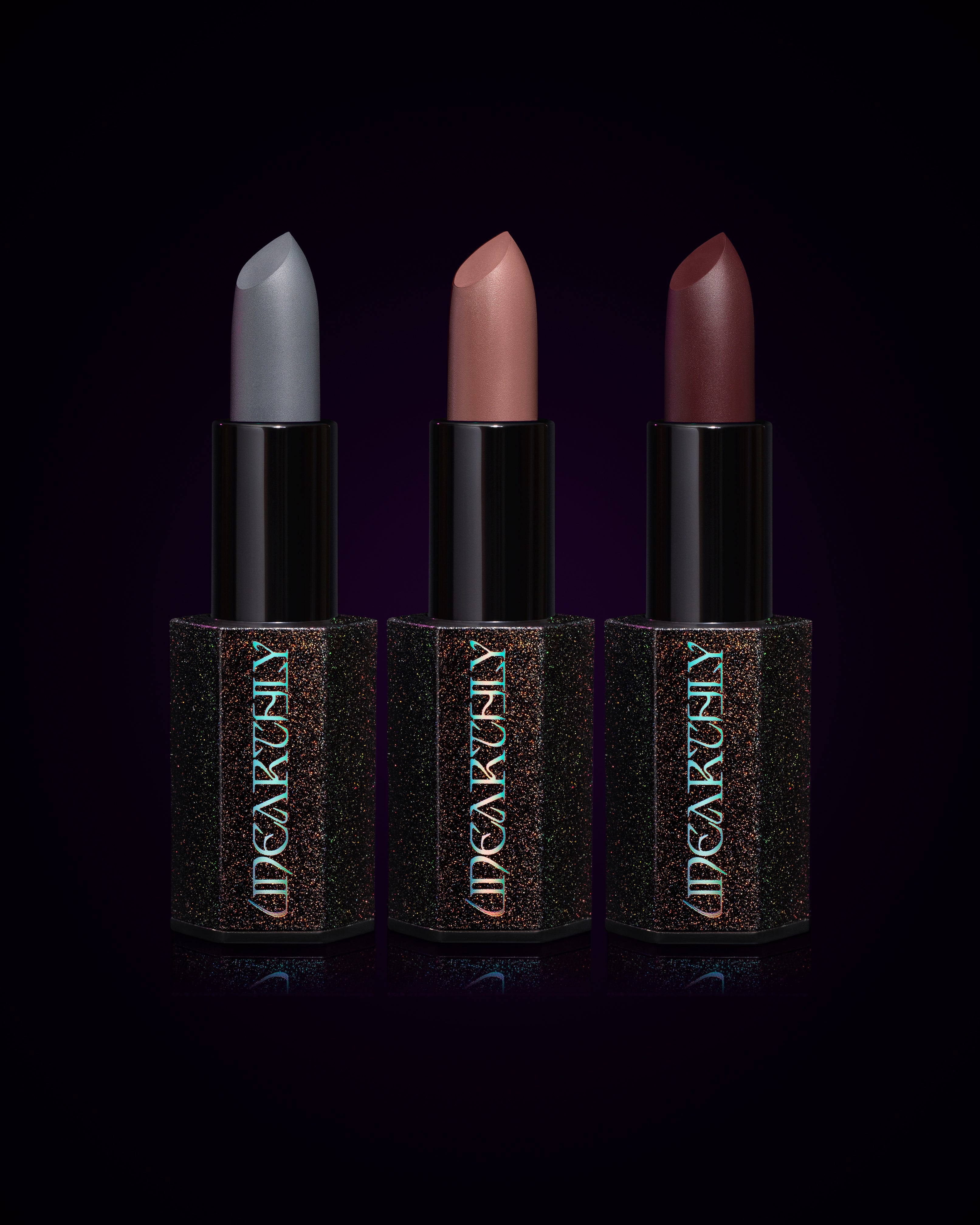 CQ x Unearthly Menacing Cream Lipsticks