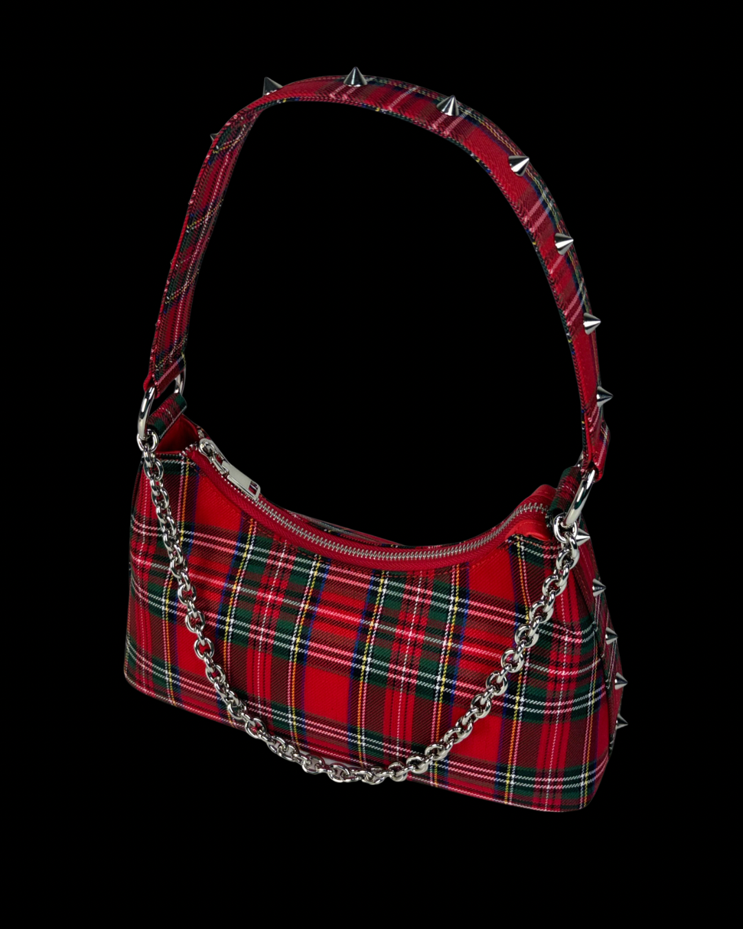Spiked Purse Tartan Preorder