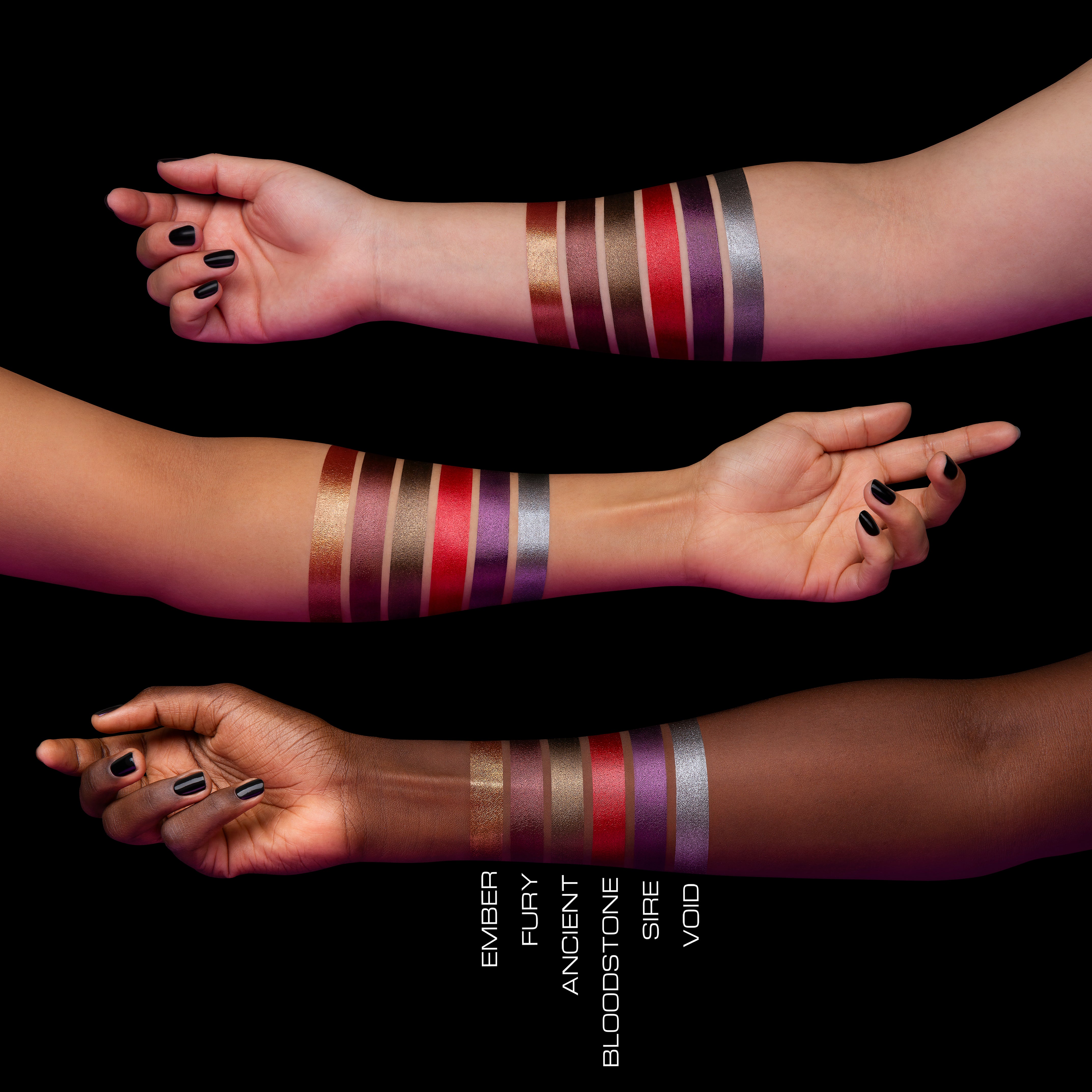 Menacing Metals Lipsticks