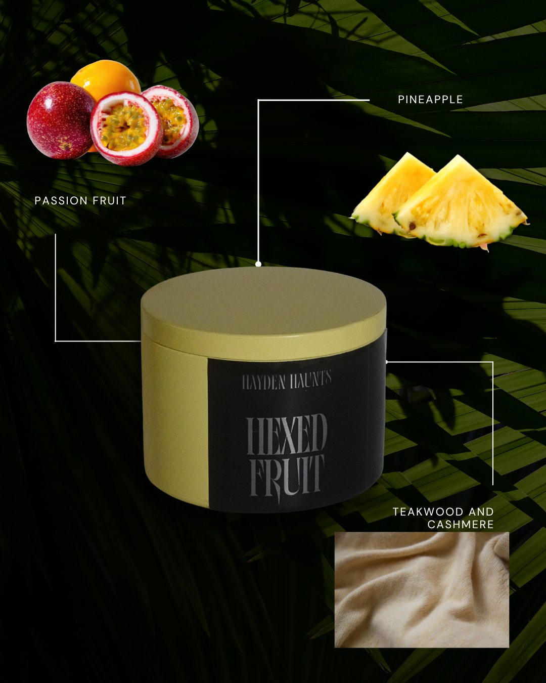 Hexed Fruit Candle
