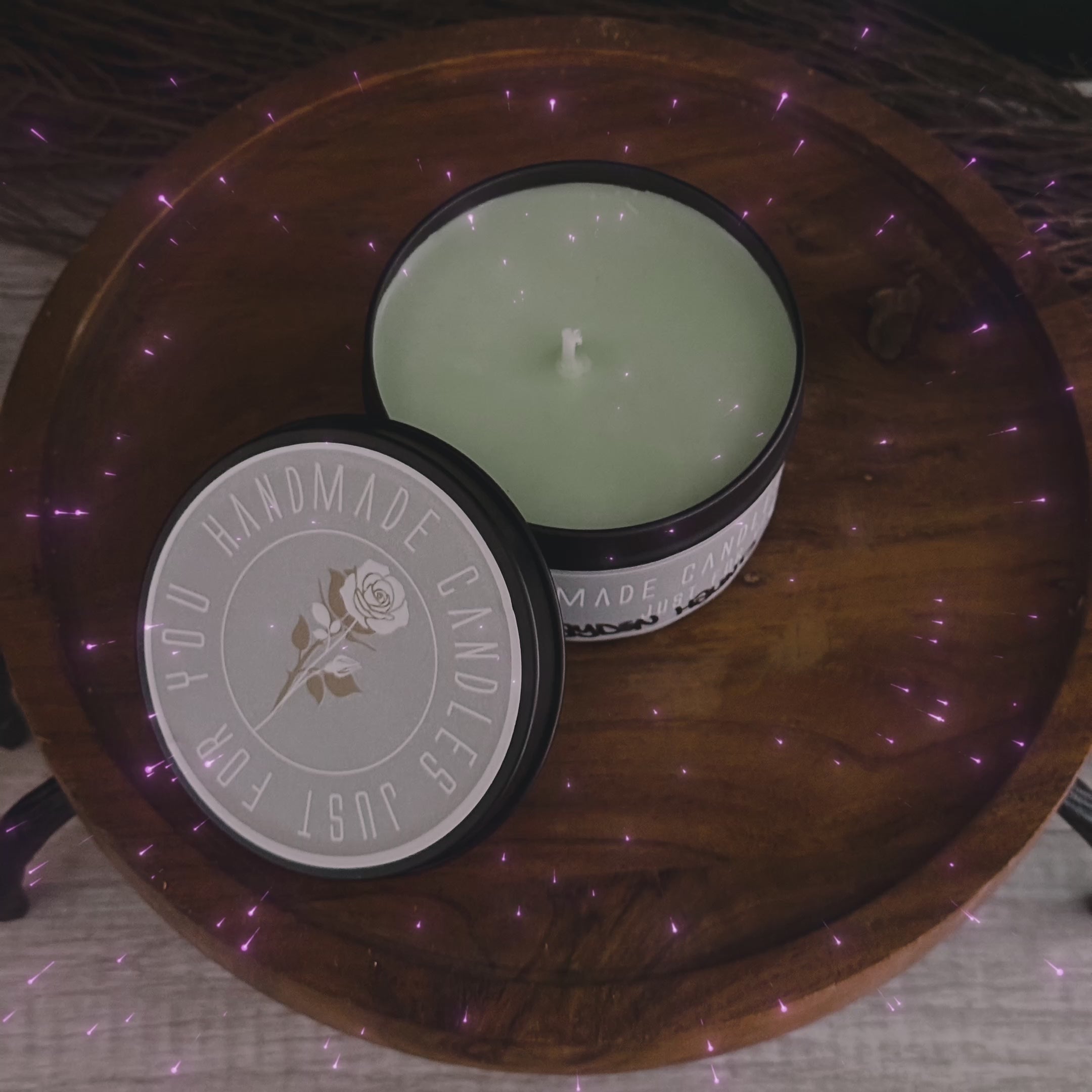 Graveyard Garden Candle